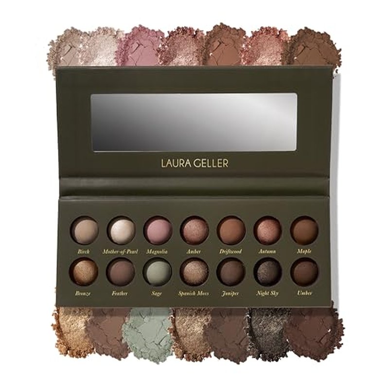 Delectables Earthy Essentials Baked Eyeshadow Palette - 14 Shades