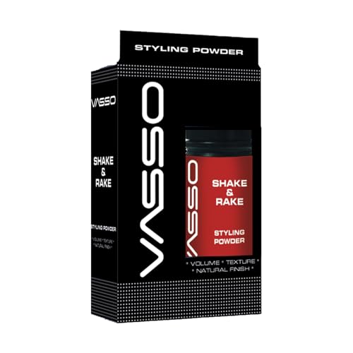 Vasso Shake & Rake Styling Powder for Men - Matte Finish
