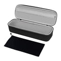MOSISO Hard Travel Case Storage Bag Compatible with Revlon One-Step Hair Dryer Brush 1.0 & Plus 2.0, EVA Carrying Case Cover Protective Hard Shell Sleeve with Hot Air Brush Pouch, Black