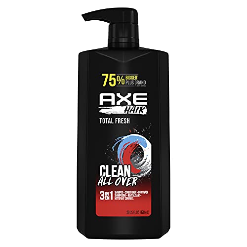 AXE Total Fresh 3-In-1 Shampoo Conditioner Body Wash 355ml
