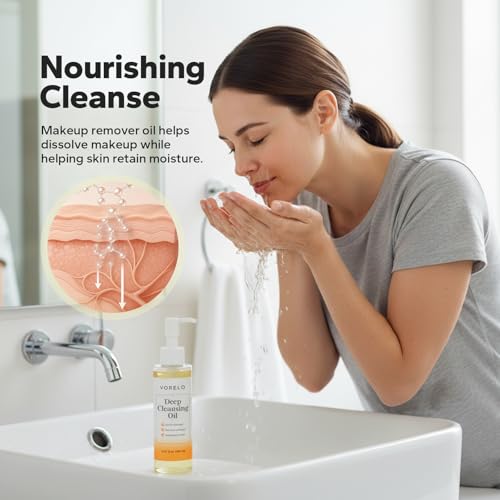 Oil Cleanser Makeup Remover 5.07 fl oz - Vorelo