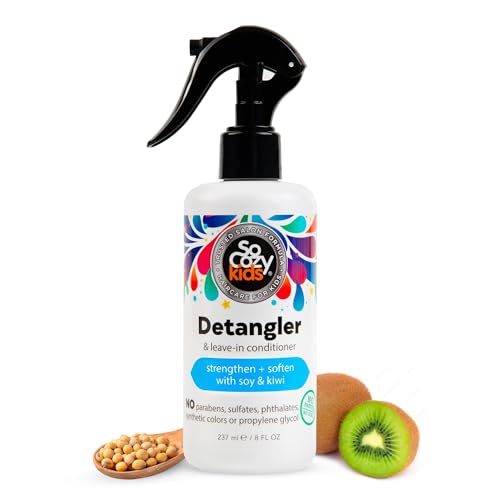 SoCozy Kids Detangler Leave-In Conditioner Spray, 8 Oz