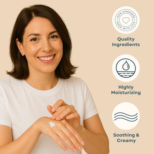 Nourishing Goat Milk Lotion, Variety - Body & Hand Lotion Set - Dry Skin Relief, USA Made - Goat Milk Hand Cream for Women & Men - Lavender, Cherry Almond, Vanilla Bean - 3 (2oz) Tubes
