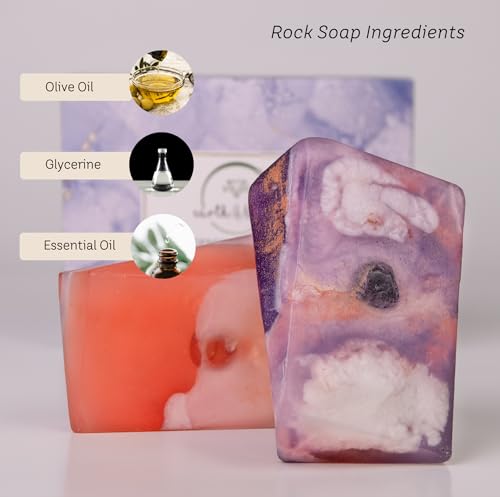 Gemstone Soap (Lavender & Rose)