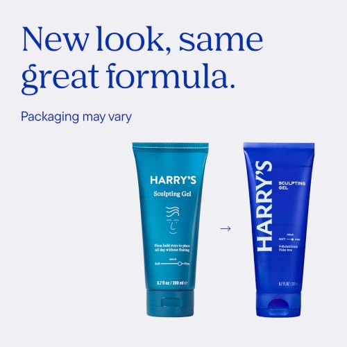 Harry's Sculpting Hair Gel for Men - Firm Hold, Alcohol-Free