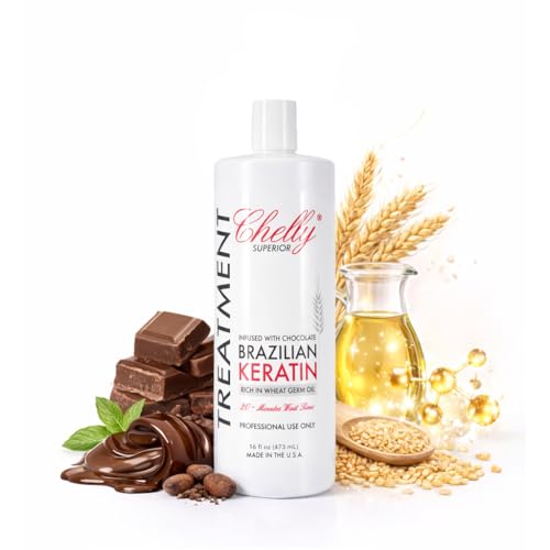 Chelly Brazilian Keratin Treatment 16oz Hair Straightening