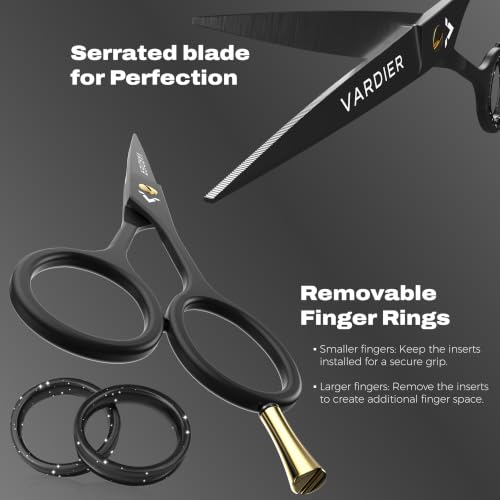 6.5" Professional Hair Cutting Scissors - Stainless Steel Barber Shears