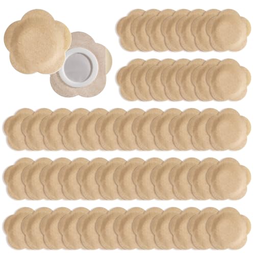 50 Pcs Castor Oil Belly Button Patches Self-Adhesive