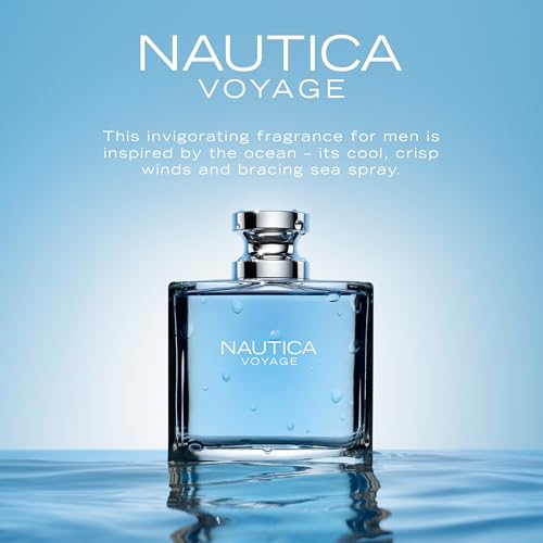 Nautica Voyage Eau de Toilette for Men, 3.3 fl oz
