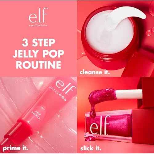 e.l.f. Jelly Pop Makeup Melting Cleansing Balm, Limited Edition Face Cleanser & Makeup Remover, Creates Smooth & Soft Skin, Vegan & Cruelty-Free