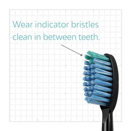 TAO Clean Daily Care Whitening Replacements Heads - Black - 2 Pack