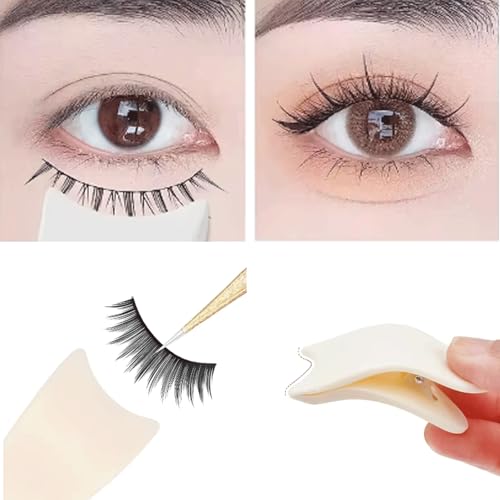 False Eyelash Applicator Clips - 10PC Plastic Tool Set