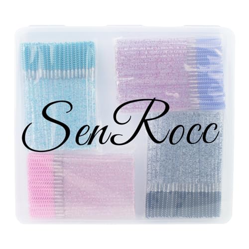 200pcs Disposable Skinny Mascara Wands - Lash Extension Brushes
