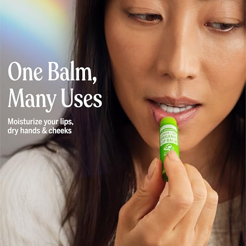 Dr. Bronner's Organic Lip Balm Variety Pack (4-Count)