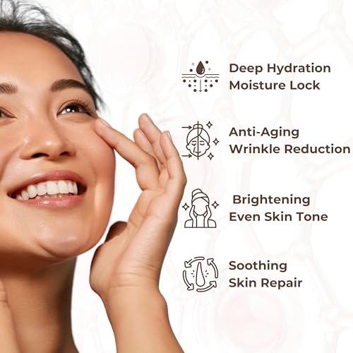 Katz Beauty Hydrating Serum with Hyaluronic Acid & Resveratrol - Plumping Face Serum for Dry, Sensitive Skin, Moisturizing Glow for Women & Men, 1 fl oz