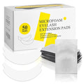 Lash Extension Eye Pads 50 Pairs Microfoam Lint Free