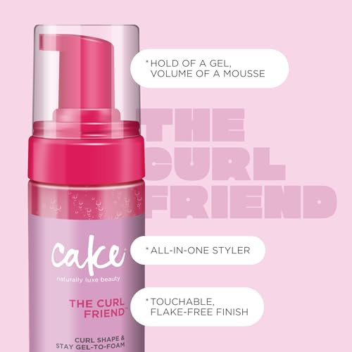 Cake Beauty Curl Friend Gel-to-Foam Styler 6.8 oz
