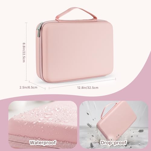 NuDerma High Frequency Wand Case - Pink Travel Carrying Case