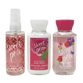 Bath & Body Works Sweet Pea - 3pc Travel Size- Fragrance Mist, Body Lotion and Shower Gel