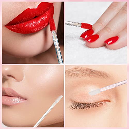 500 Pc Disposable Lip Gloss Applicator Wands - Pink