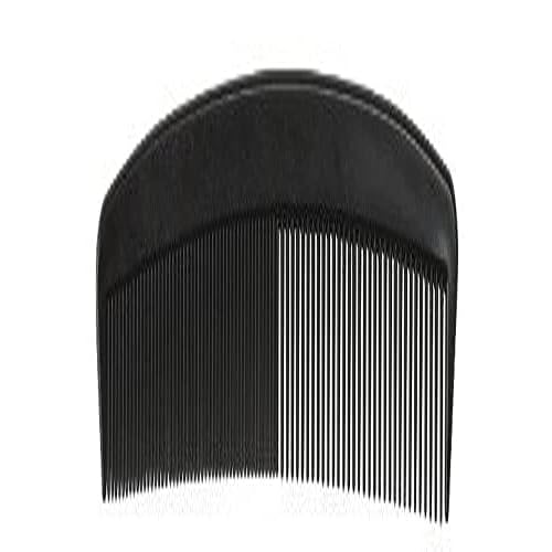Medline Classic Plastic Combs, Black, 9", Not Made from Natural Rubber Latex, Perfect for Hair Styling, Pack of 144