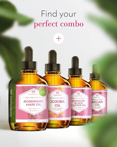 Organic Rosemary Hair Growth Oil for Thicker, Fuller Hair - 2 oz