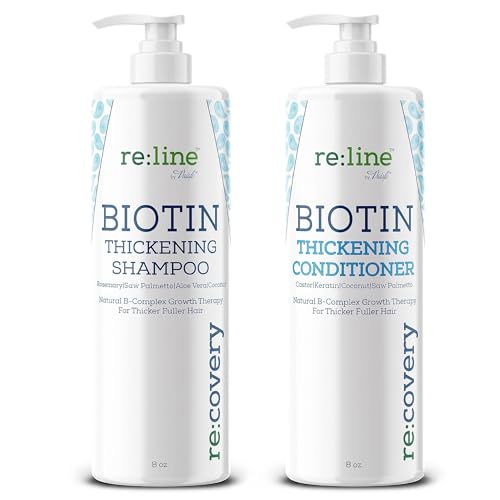 Biotin Shampoo & Conditioner for Hair Growth & Thickness