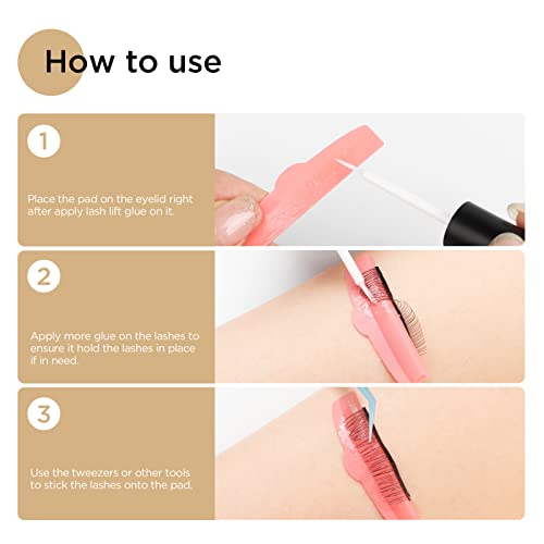 LASHVIEW Lash Lift Glue 2pcs - Eyelash Perm Adhesive 5ML