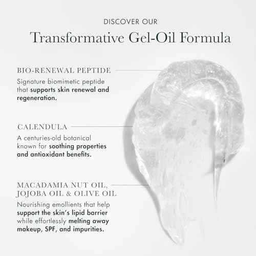 R?Vive Melting Face Cleanser - Makeup Remover Cleansing Gel to Melt Away Makeup, Dirt & Impurities from the Skin - Enriched with Olive, Macadamia & Jojoba Oil to Hydrate & Soften Skin (100ml)