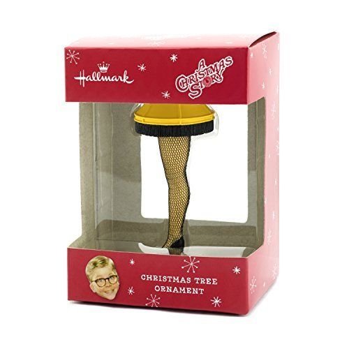 Hallmark A Christmas Story Leg Lamp Resin Christmas Ornament