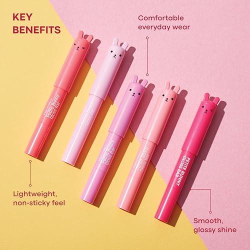 TONYMOLY Petit Bunny Lip Gloss - Long Lasting Hydrating Crayon