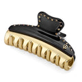 Lovime Large Black Hair Claw Clip - Secure Hold for Women, 3 Inch