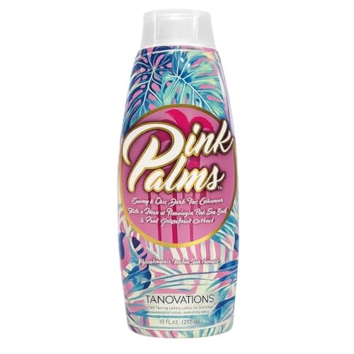 Tanovations Pink Palms Sunny & Chic Dark Tan Enhancer - 10 oz.