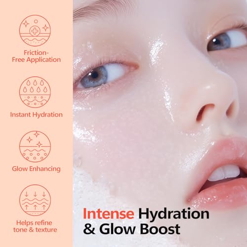 Rice Glow Bubble Toner 3.38 fl oz - Hydrating Milky Toner for Sensitive and Dry Skin, with Niacinamide and Rice Extract to Support Radiant Skin, Easy-to-Carry Size for Daily Korean Skincare Routine