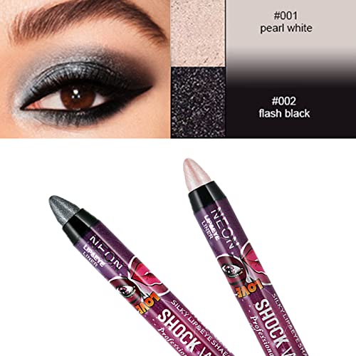 MEICOLY 6 Colors Shimmer Eyeshadow Sticks Set