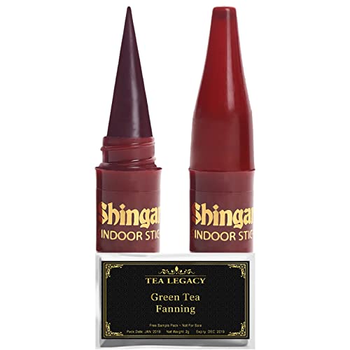 Yogic Mantra Deep Red Sindoor Sticks - 2 Pack for Women