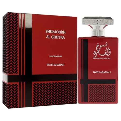 Swiss Arabian Shumoukh Al Ghutra - Luxury Products From Dubai - Long Lasting Personal EDP Spray Fragrance - A Seductive Signature Aroma - 3.4 Oz