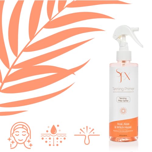 SunFX Post Spray Tan Finishing Powder | SunFX Professional Tanning Prep Spray | SunFX Blending Barrier Cream