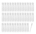 Glass Perfume Sample Bottles 1ml, 100 Pack with Droppers