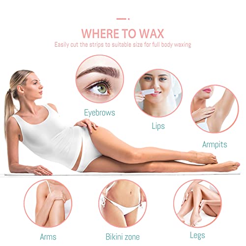Wax Strips Epilating Roll Non Woven Disposable for Body & Face 100 Yard Hair Removal Waxing Strips