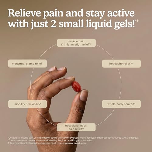 Terry Naturally CuraMed Acute Pain Relief Supplement 60 Gels