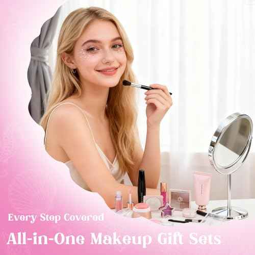 Color Nymph Makeup Advent Calendar 2025, 24 Days Surprise Beauty Makeup Gift Sets for Adlut Women & Teen Girls, 2025 Christmas Countdown Calendar Holiday Full Cosmetic Kit (Pink)