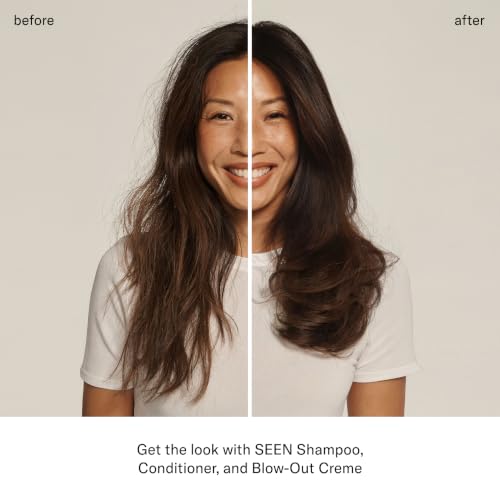 SEEN Travel Trio Shampoo, Conditioner & Blow-Out Cream Set