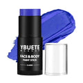 YBUETE Blue Face Body Paint Stick - Professional Makeup for Halloween & Cosplay