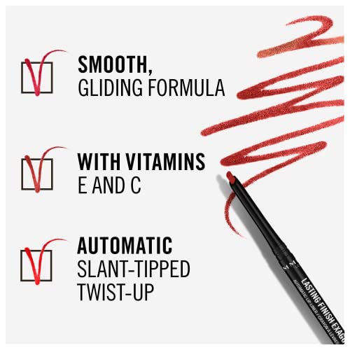 Rimmel Lasting Finish Exaggerate Automatic Lip Liner, Epic Burgundy