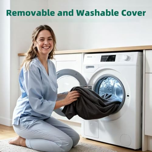 ENITYA 71" Ergonomic Lash Bed Topper with Removable Cover