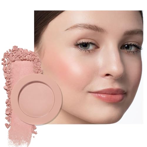 HHLTOH Nude Matte Blush Palette for All Skin Tones - Long-Lasting Face Makeup