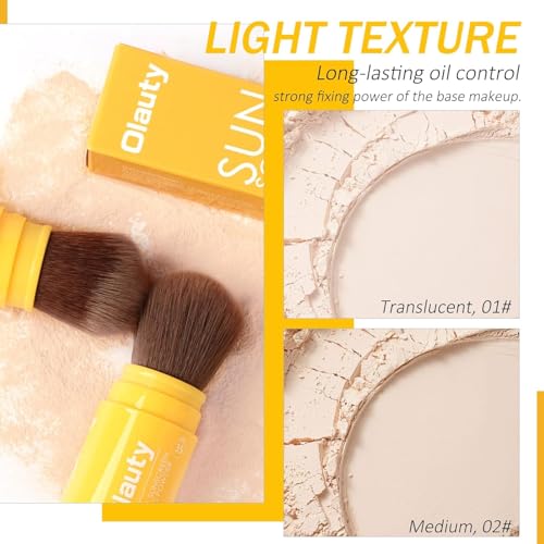 Mineral Sunscreen Setting Powder SPF 35 for Face & Scalp