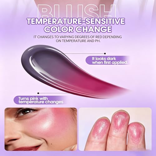 Dulele pH-Activated Cream Blush Stick – Eyes, Lips & Cheeks