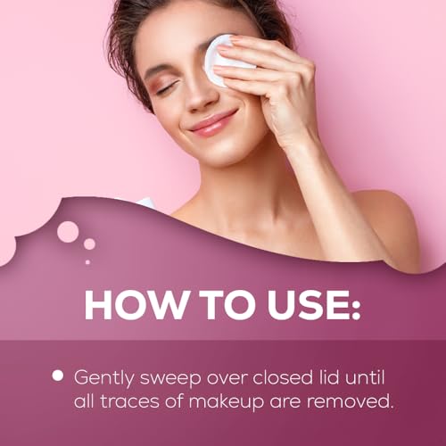 Andrea Eye Q Oil-Free Eye Makeup Remover Pads, 65 Count
